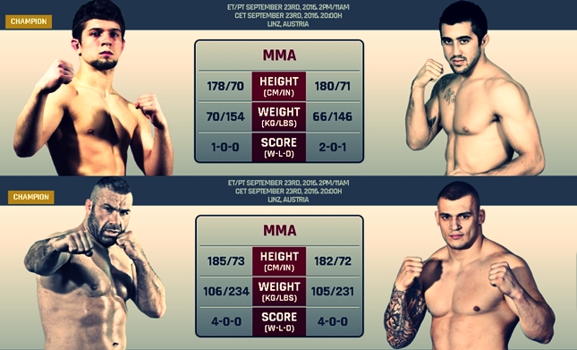 FFC 26: Pejić vs. Vila in featherweight title bout, Stošić finally gets heavyweight title shot!