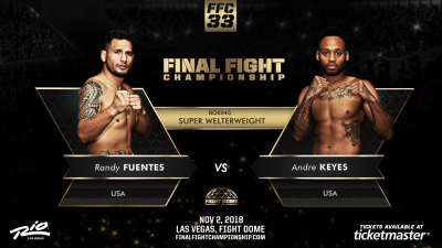 Explosive Boxing Match Set for FFC 33 Nov. 2 at Fight Dome