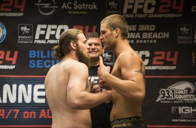 FFC 24 Daytona Beach weigh-in results: Tensions between Kimball and Van Buren
