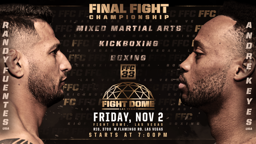 Kickboxing Title Bout Headlines FFC 33 Nov. 2